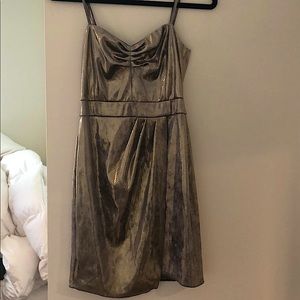 Zara basic gold dress - size S
